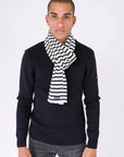 Breton Wool Striped Scarf