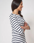 The Marseille French 3/4 Striped Tee