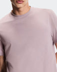 On Focus Men's Cotton Blend Tee - Heron