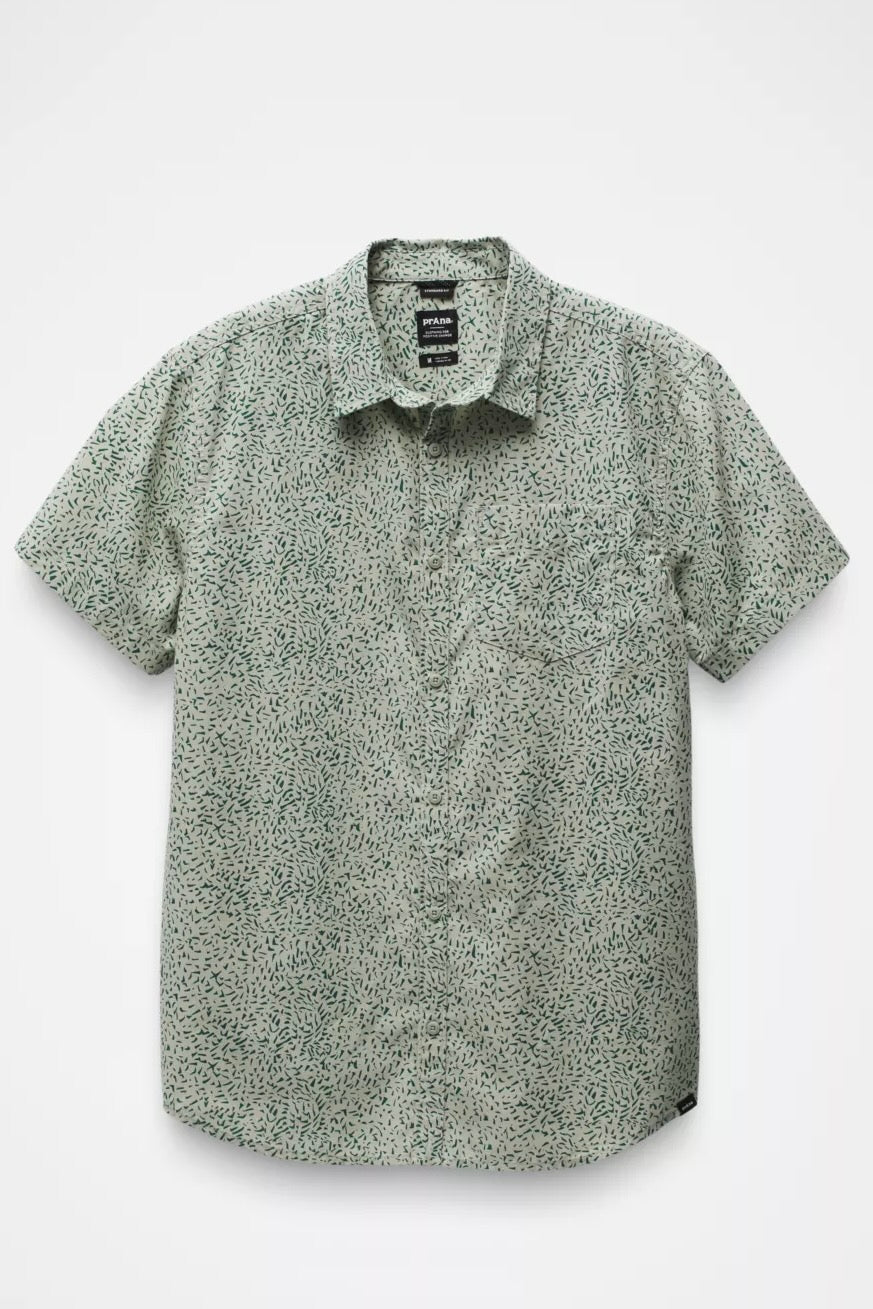 Stimmersee Men's Short Sleeve Shirt-Slim Fit