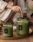 Voluspa Temple Moss 18oz Large Jar Candle