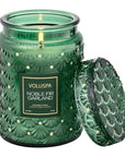 Voluspa Noble Fir Garland 18oz Large Jar Candle