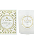 Voluspa Eucalyptus & White Sage Classic Candle