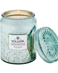 Voluspa Casa Pacifica 18oz Speckled Large Glass Jar Candle