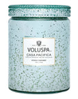 Voluspa Casa Pacifica 18oz Speckled Large Glass Jar Candle