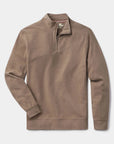 Purmeso Weekend 1/4 Zip in Taupe