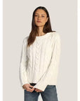 Preston Plush Cable Sweater