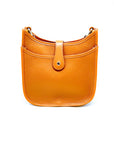 German Fuentes Italian Leather Mid-Size Messenger Bag