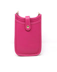 German Fuentes Italian Leather Small Crossbody Hands Free Phone Bag
