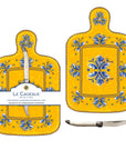 Le Cadeaux Cheese Board with Cheese Knife Gift Set