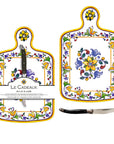 Le Cadeaux Cheese Board with Cheese Knife Gift Set