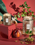 Voluspa Gilt Pomander & Hinoki 18oz Large Jar Candle