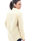 Colmar Long Sleeve Stripe Boyfriend Shirt