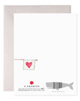 E. Frances I Love You This Much Love and Friendship Greeting Card