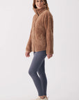 Nadine Sherpa Fleece Cardigan Jacket