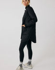 Lole 3/4 Bomber Jacket: Black