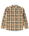 Vissla Eco-Zy Long Sleeve Polar Flannel Shirt-Faded Denim