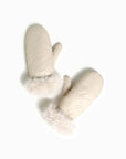 Satin Puffer Mittens