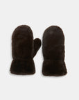 Sherpa Faux Fur Mittens
