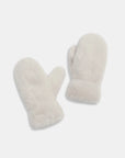 Sherpa Faux Fur Mittens