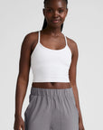 Spacedye Slim Racerback Cropped Tank