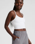 Spacedye Slim Racerback Cropped Tank