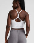 Spacedye Slim Racerback Cropped Tank
