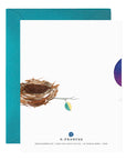 E. Frances Lovebirds Anniversary Greeting Card