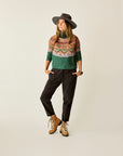 Neve Fairisle Turtleneck Sweater