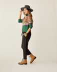 Neve Fairisle Turtleneck Sweater