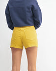 Butter High Rise Utility Cargo Short