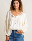 Manzana Peasant Long Sleeve Shirt