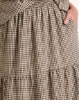Sunkissed Tiered Midi Skirt