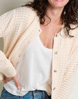 Bianca Pointelle Cardigan