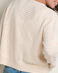 Bianca Pointelle Cardigan