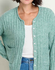 Cloudcover Super Soft Cardigan Sweater- Arctic
