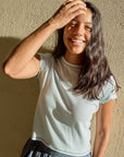 Foothill Waffle Knit Short Sleeve Baby Tee