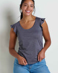 Rufflita Cap Sleeve Tee