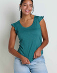 Rufflita Cap Sleeve Tee