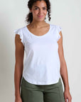 Rufflita Cap Sleeve Tee