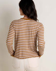Foothill Pointelle Long Sleeve Crew T-Shirt
