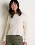 Foothill Pointelle Long Sleeve Crew T-Shirt