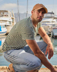 Re-Form Crew: Cilantro Stripe