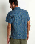 The Fletch M's Short Sleeve Button Up Shirt: Canal Print