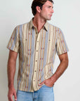 Smythy Men's Ikat Short Sleeve Shirt