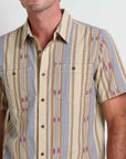 Smythy Men's Ikat Short Sleeve Shirt