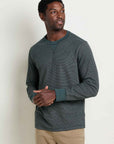 Framer Men's Long Sleeve Waffle Crew Neck: Serrano Pattern