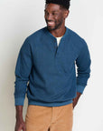 Bitterroot Long Sleeve Henley Shirt: Navy