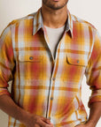 Ranchero Men's HW Flannel Shirt: Burnt Henna
