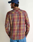 Ranchero Men's HW Flannel Shirt: Carob Pattern